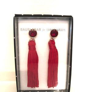 Earrings: Bloomingdale's Tassel Pierced Earrings